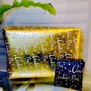 DIOR DOUBLE SIDED WRAPPING PAPER NWOT